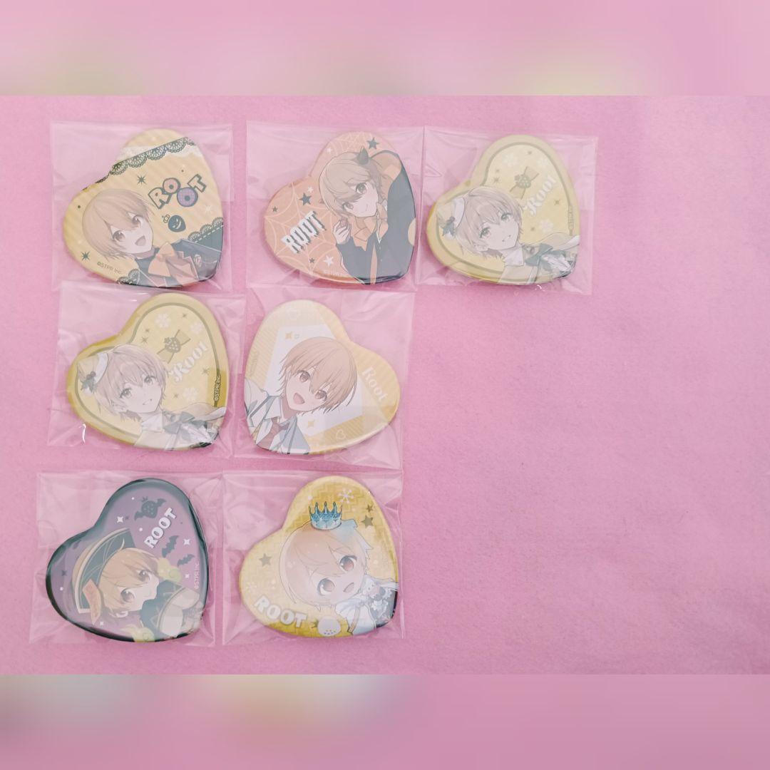 すとぷり るぅと ハート缶バッチ 缶バッチ CD すとろべりーぷりんす 実写