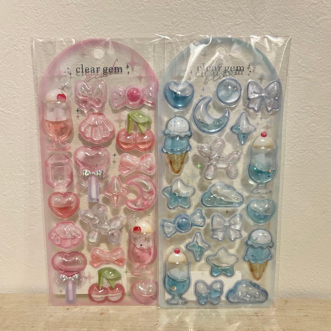 clear gem クリアジェム　ウォーターシールコンプリートセット