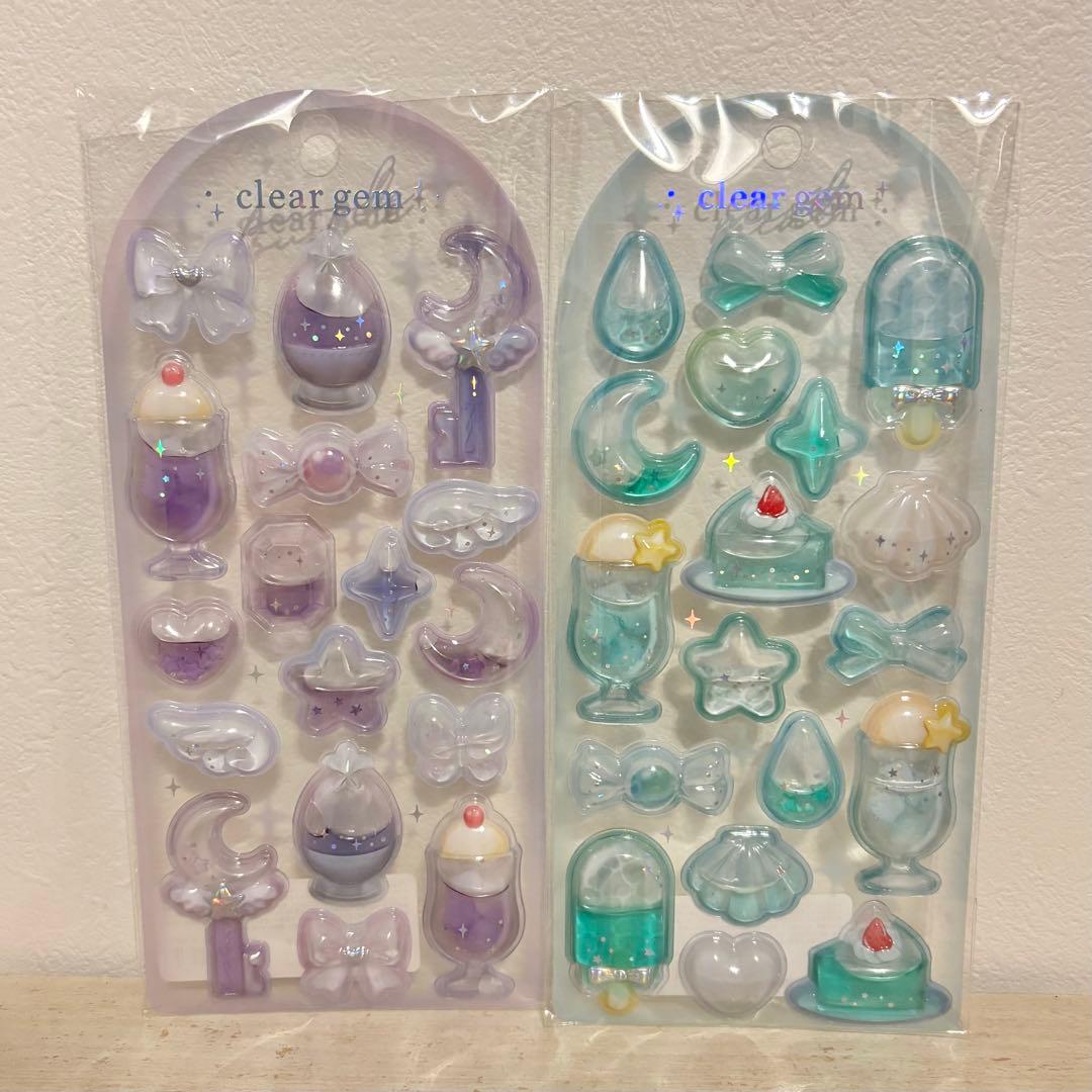 clear gem クリアジェム　ウォーターシールコンプリートセット