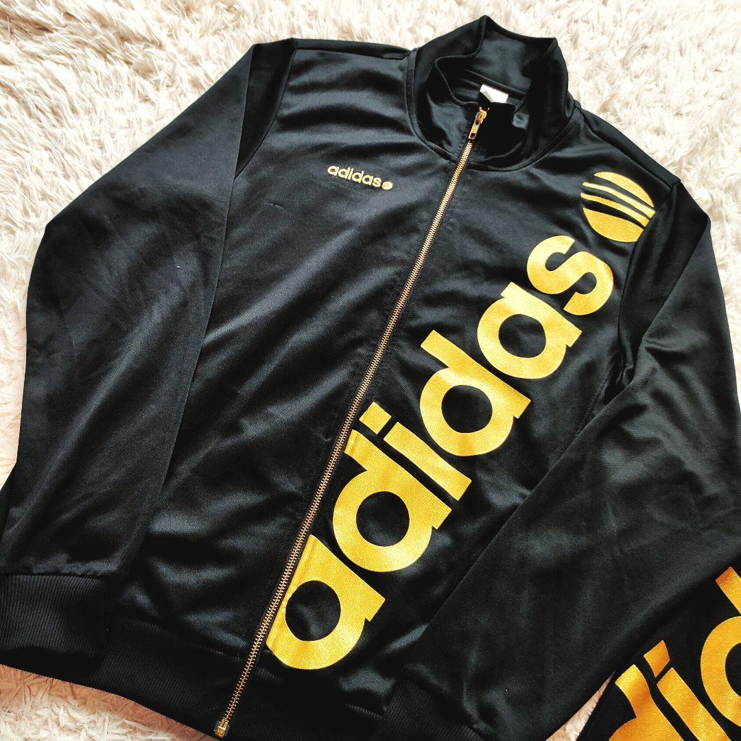 adidas アディダス テープロゴ トラックジャケット ジャージ セットアップ