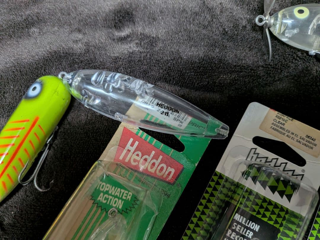 Heddon 　ヘドンルアー　７点