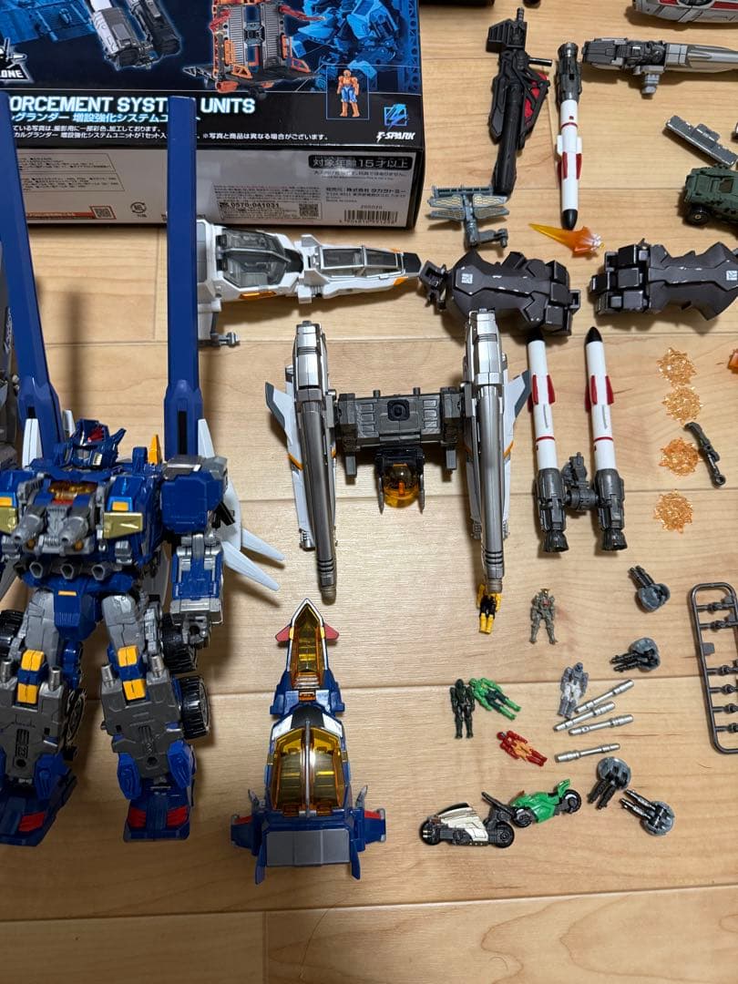 ダイアクロン パワードコンボイ トランスフォーマー 機動要塞超重機 詰め合わせ