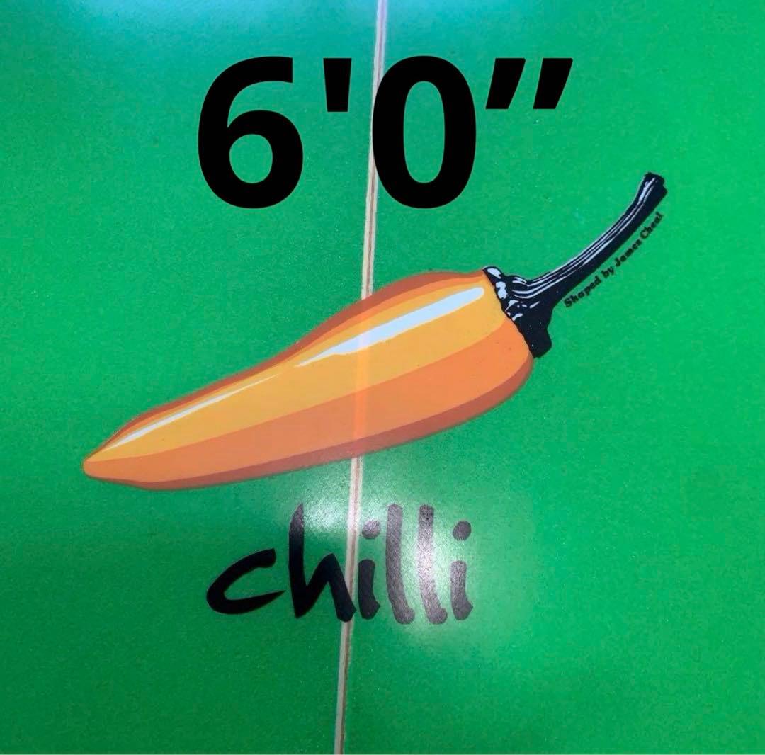 6'0”  ショートボード　チリサーフボード　中古品