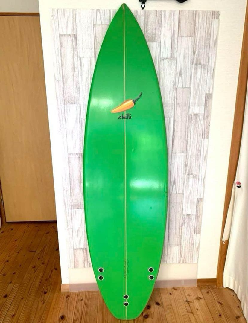 6'0”  ショートボード　チリサーフボード　中古品
