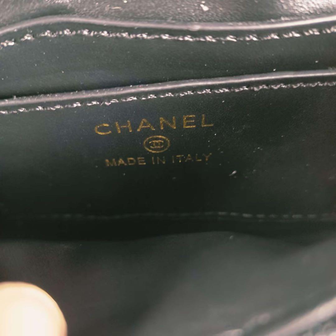 CHANEL ノベルティ ミニショルダーバッグ キルティング ゴールド 2WAY