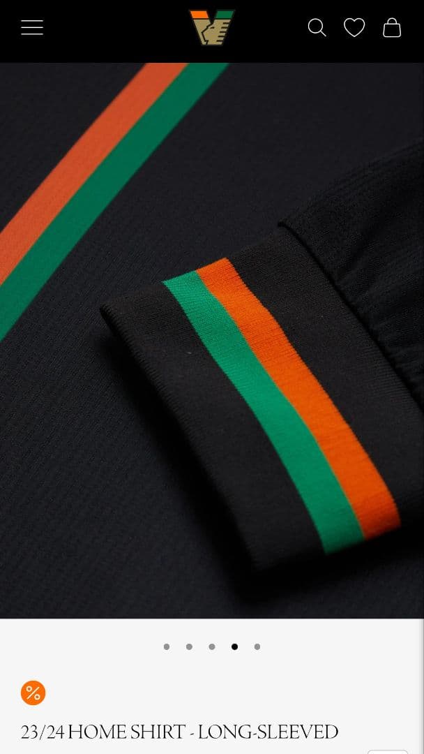 【ヴェネツィアFC】Lサイズ Kappa VeneziaFC 23/24長袖ユニ
