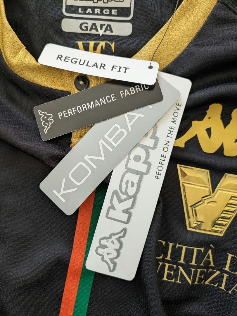 【ヴェネツィアFC】Lサイズ Kappa VeneziaFC 23/24長袖ユニ