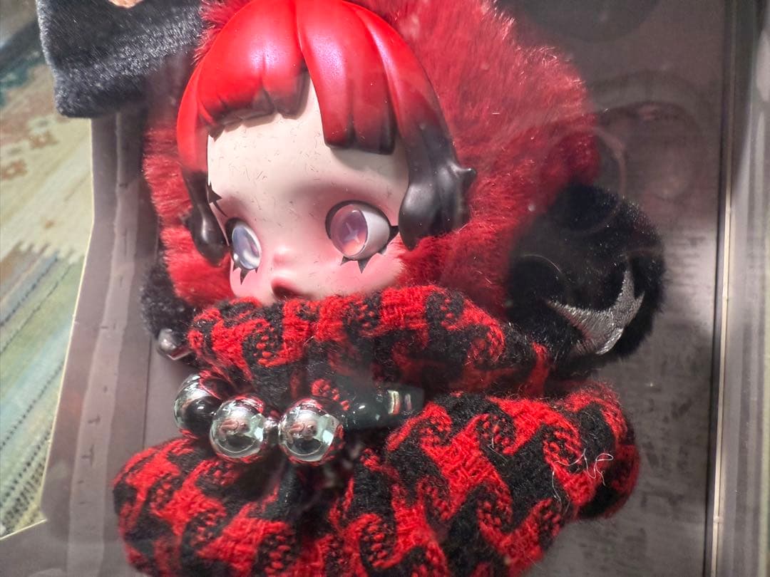 【ヨーロッパ限定】SKULLPANDA Plush-6000Hz ぬいぐるみ