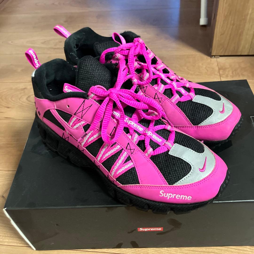 Nike/Supreme ピンク ジャージ上下＋スニーカーセット