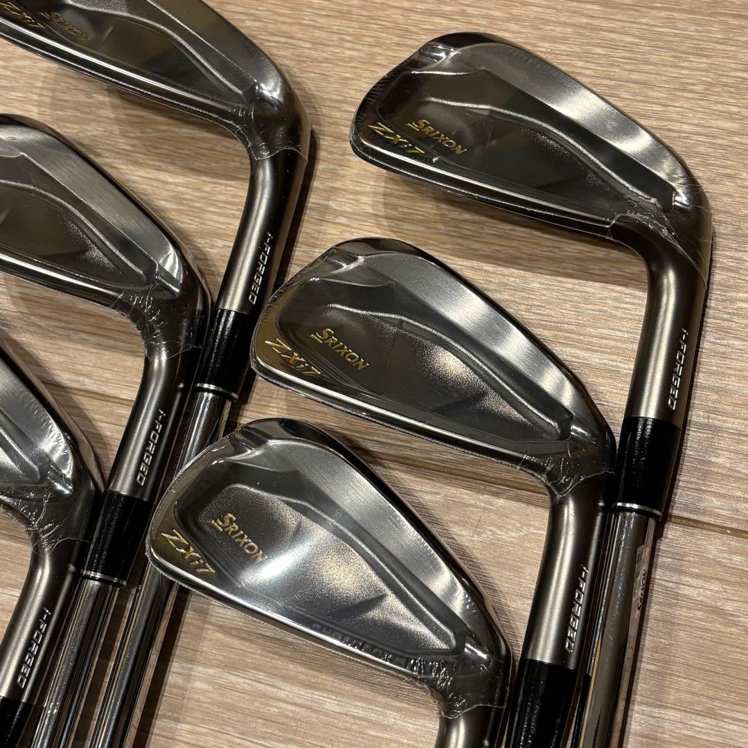 限定 Srixon ZXi7 ブラッククロム アイアン 6本セット