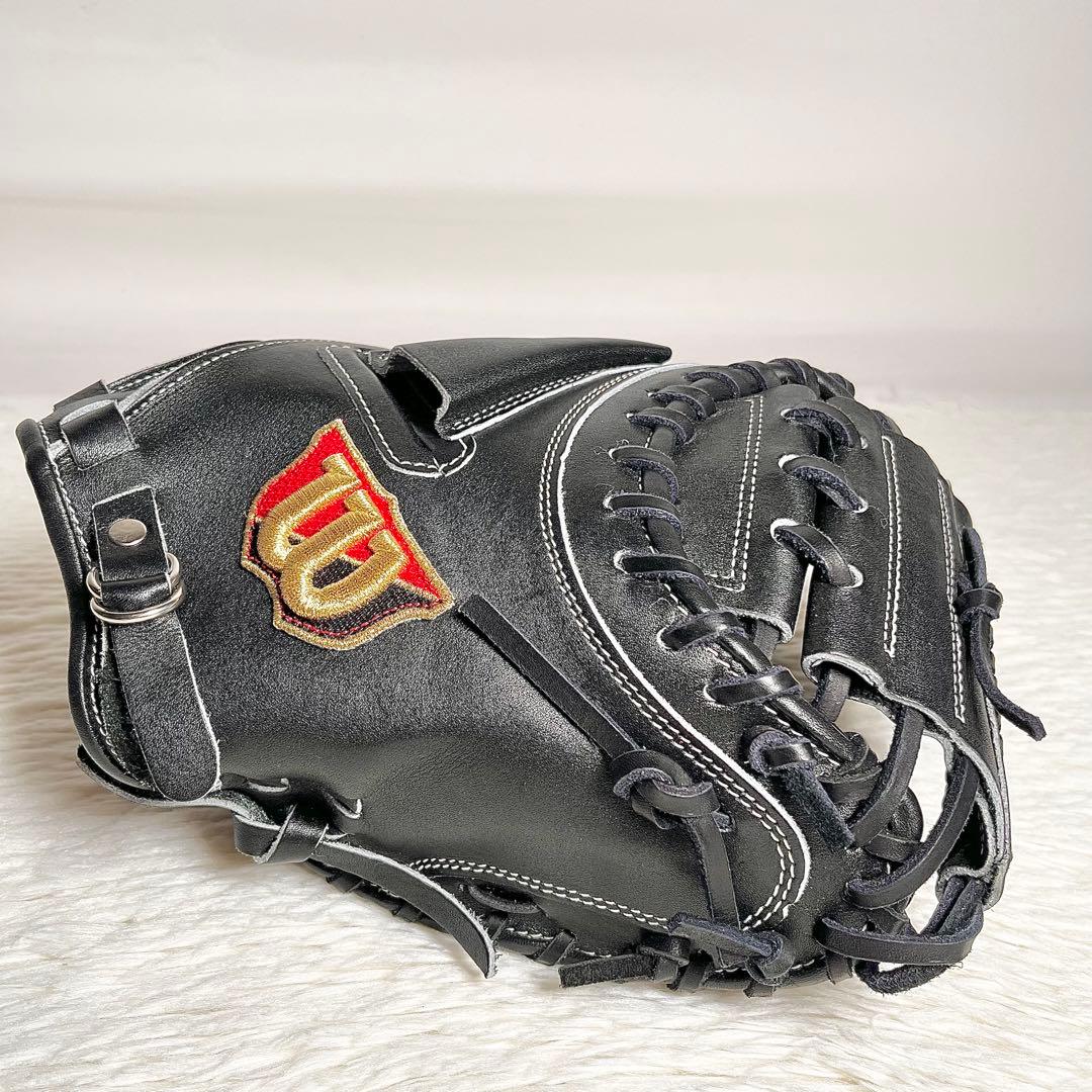 【極美品・未使用】Wilson staff 硬式 キャッチャーミット 日本製