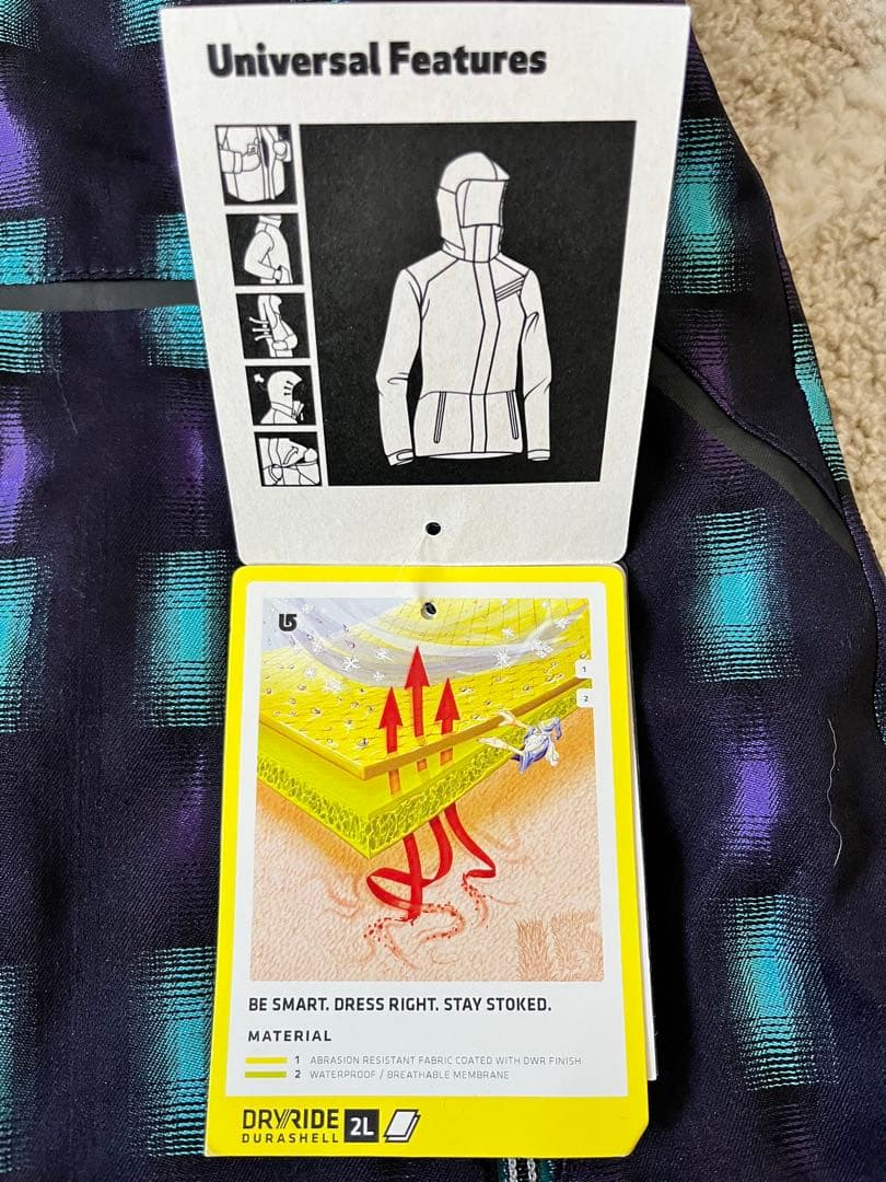 新品Burton Prowess Jacket Sサイズ（日本規格Mサイズ相当）