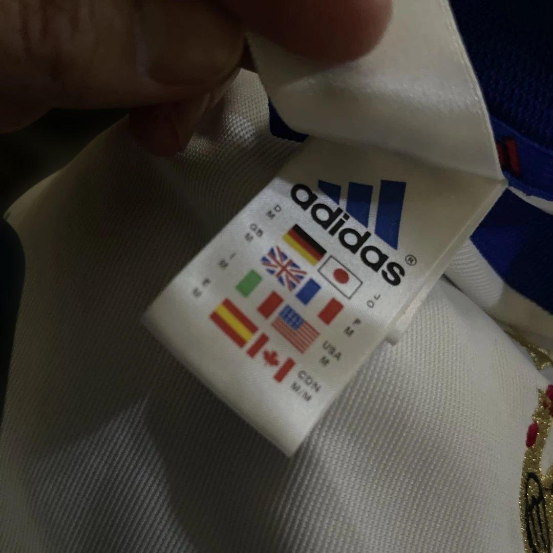 adidas フランス代表 アウェイ　ユニホーム　2002 04
