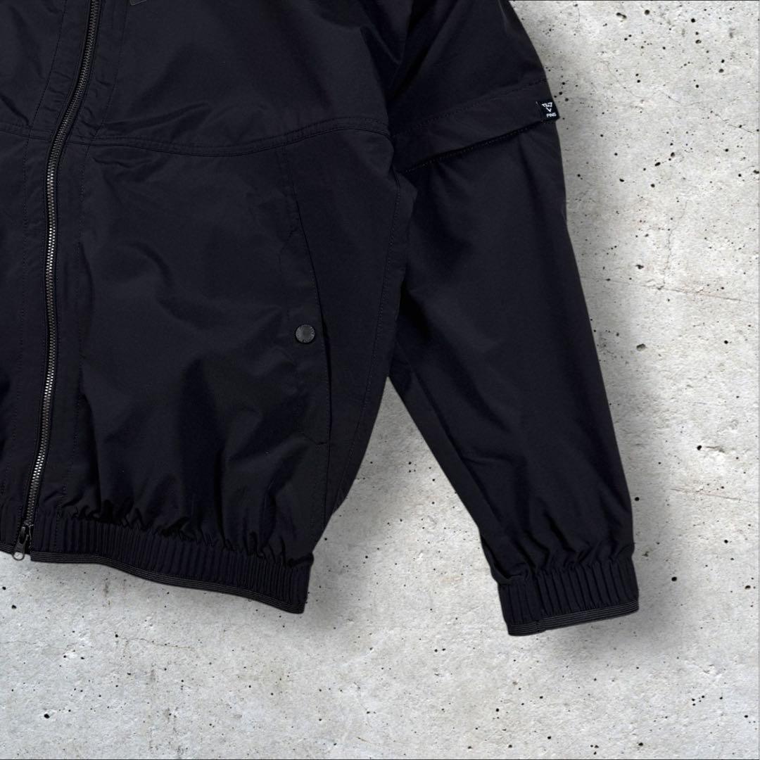 新品定価3.2万 PING APPAREL 2WAYフルジップブルゾン ブラック