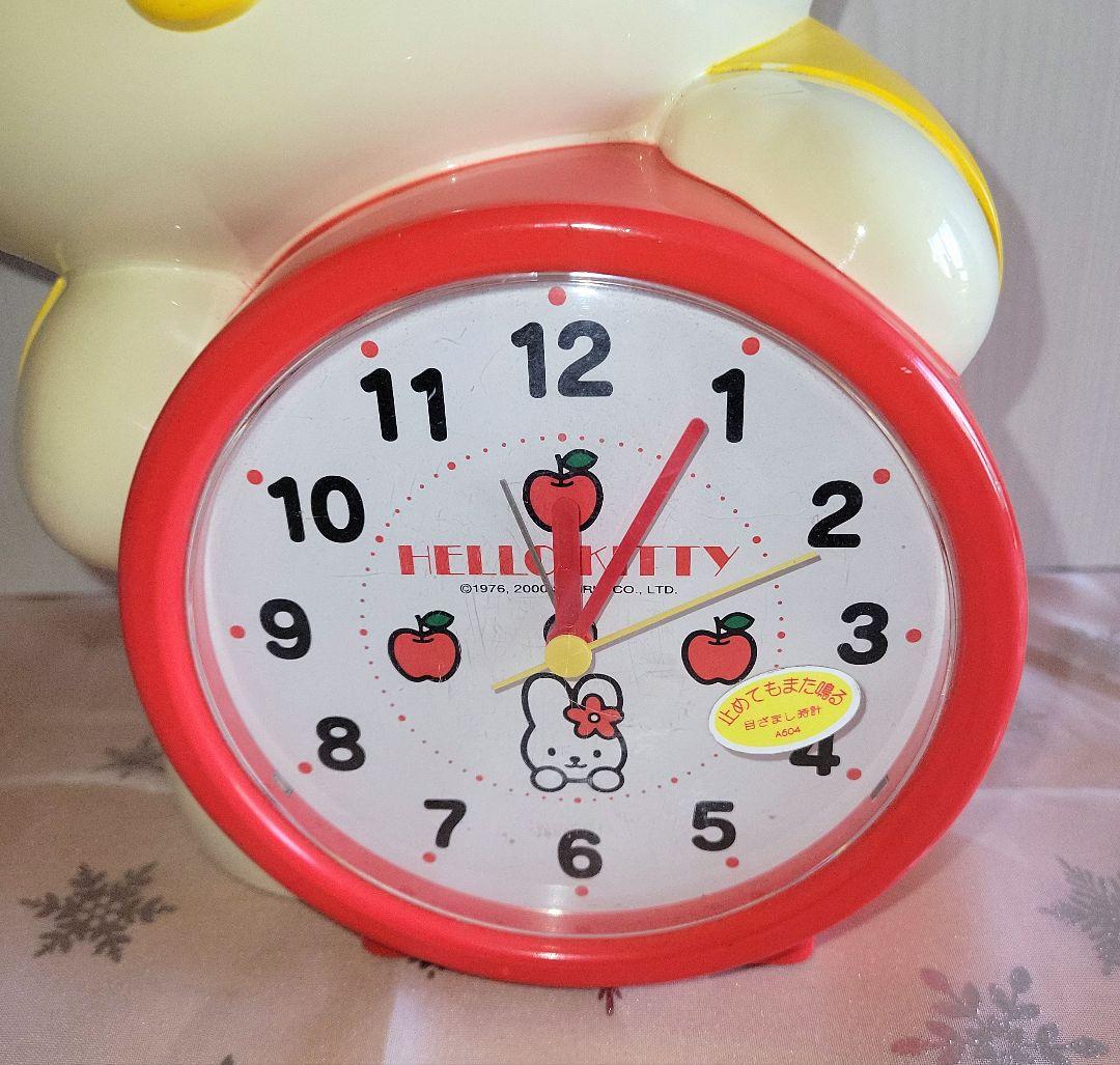 sanrio　ハローキティおしゃべり目覚まし時計 セイコー　当時物　レトロ