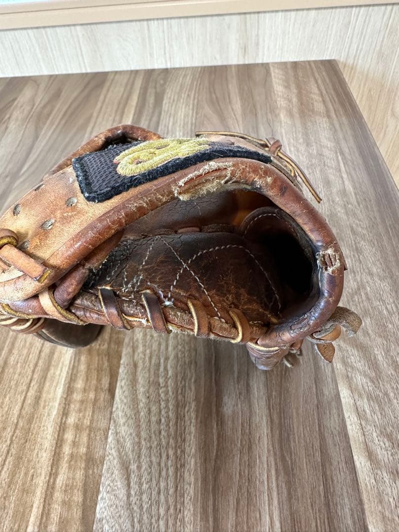 ドナイヤ ブラウン レザー 硬式グローブ 高校生