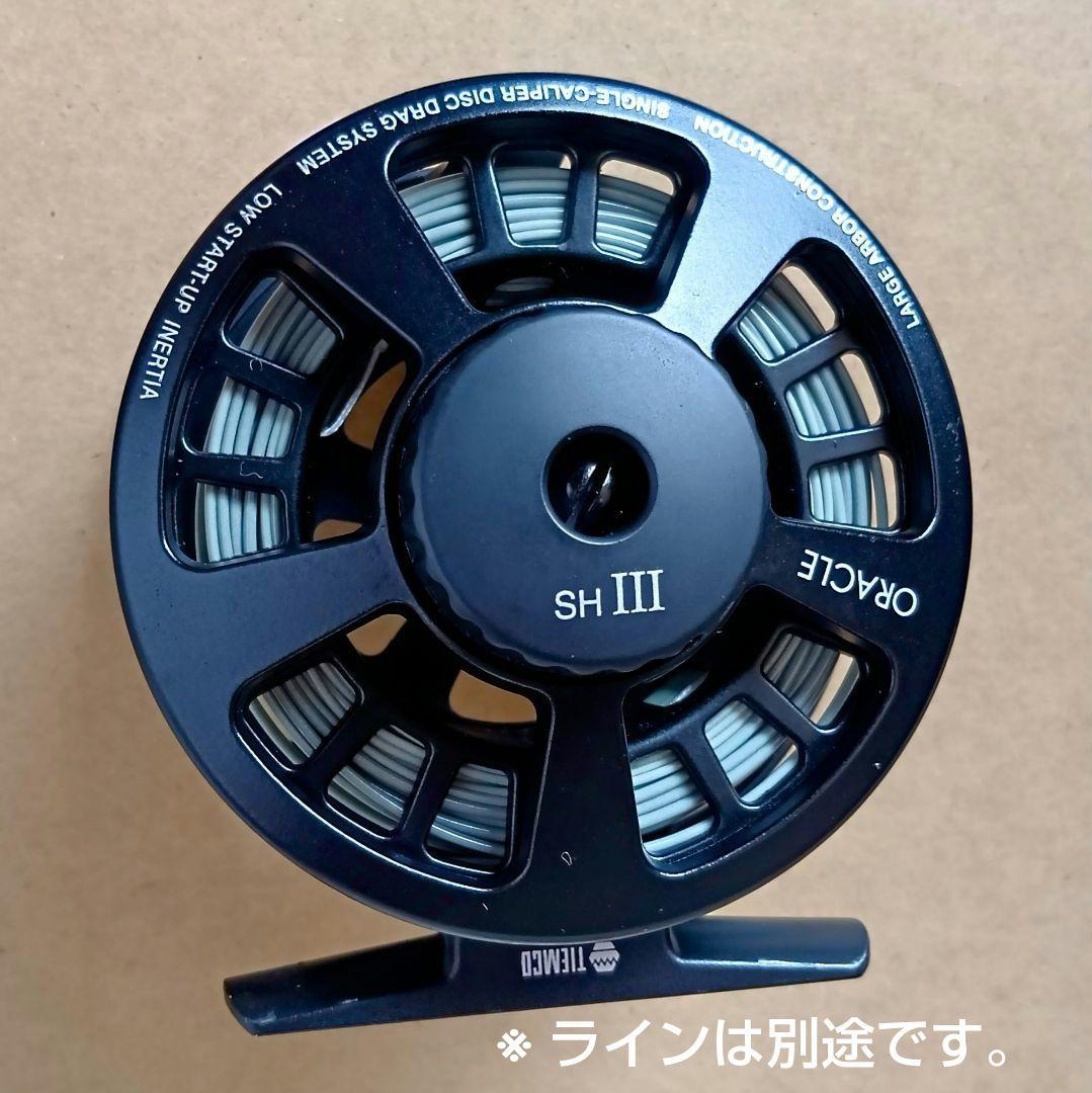 ティムコ　Oracle III HS フライリール ブラック【実釣未使用＆美品】