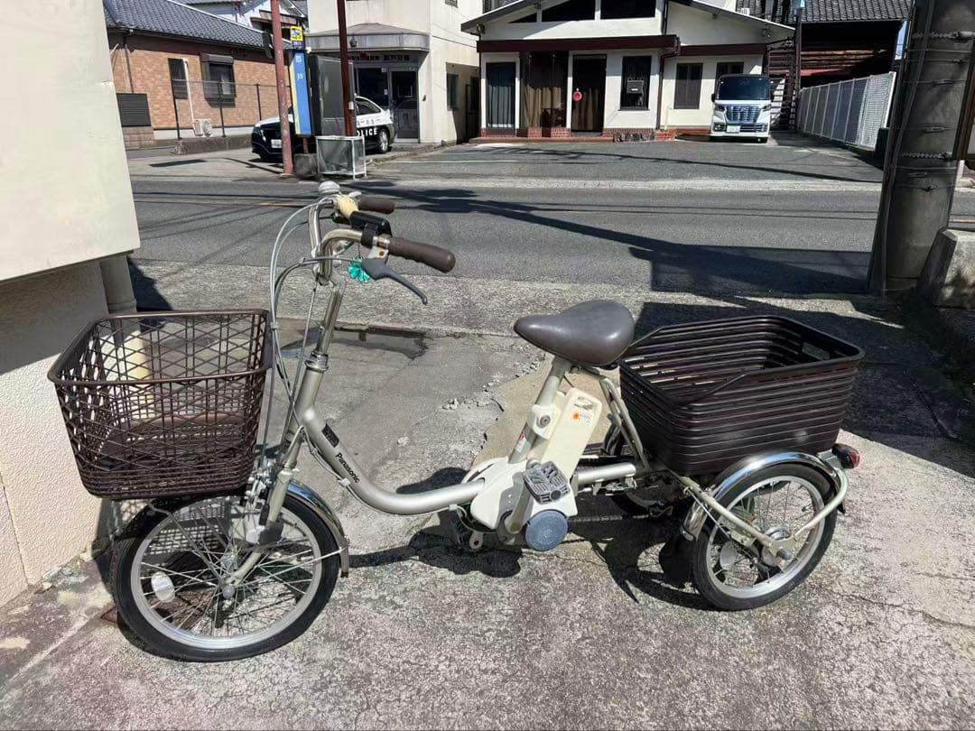 601 パナソニック 電動アシスト三輪自転車 16Ah