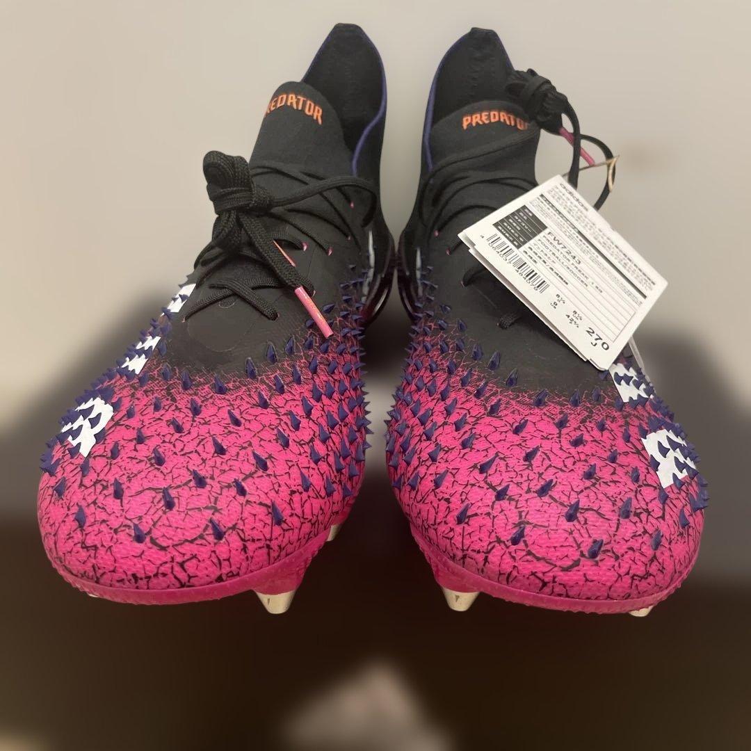 シューズ adidas PREDATOR FREAK FW7243 27cm