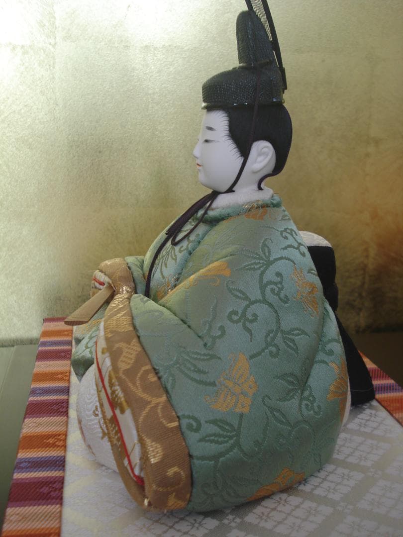 原米洲　雛人形　お雛様　親王飾り　ひな祭り　木目込み　人形　日本人形