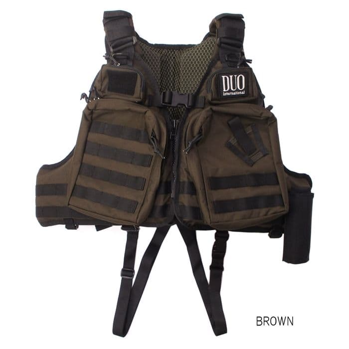 DUO × SUBROC V-one VEST　サブロック×デュオ　BROWN