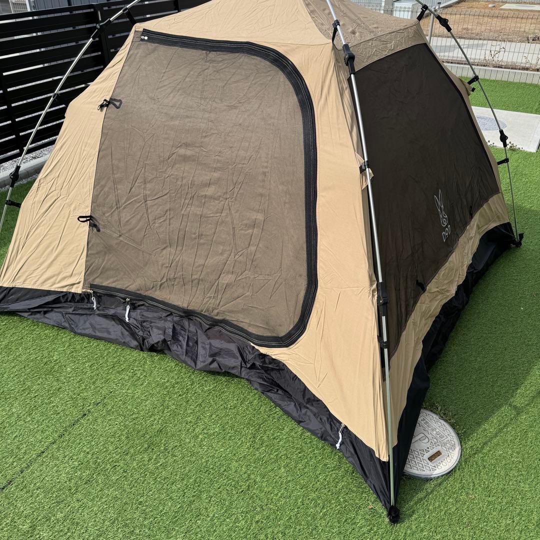 廃盤 DOD KANGAROO TENT M ワンタッチテント　3人用 ベージュ