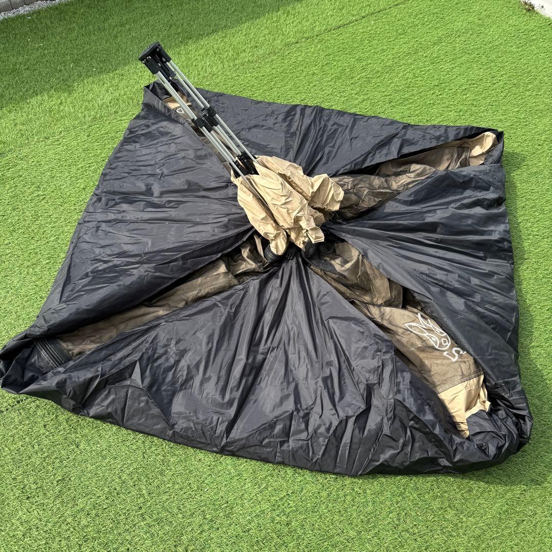 廃盤 DOD KANGAROO TENT M ワンタッチテント　3人用 ベージュ