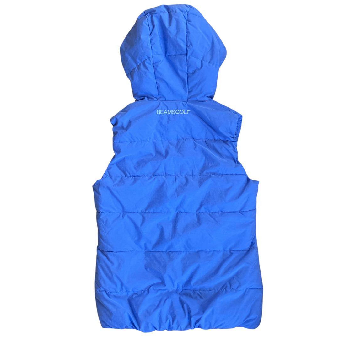 【美品】 BEAMS GOLF レディース 裏ボア フーディーベスト Sサイズ