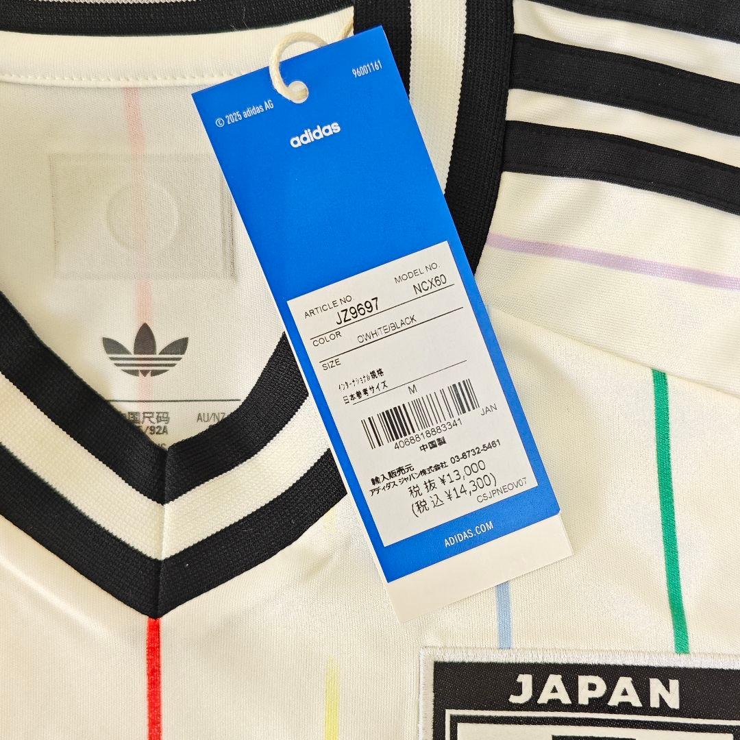 正規品 サッカー日本代表 2026 アウェイ 長袖ユニフォーム JZ9697 M