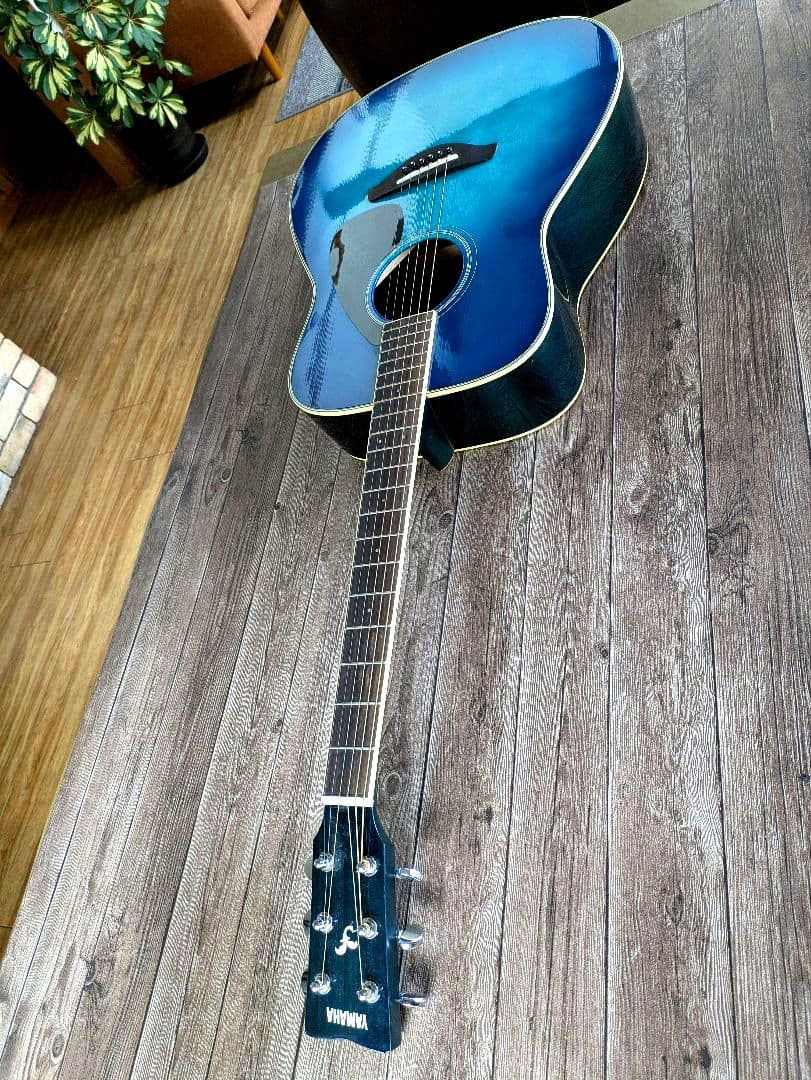 YAMAHA FG820 青色 6弦 アコースティックギター ドレッドノート