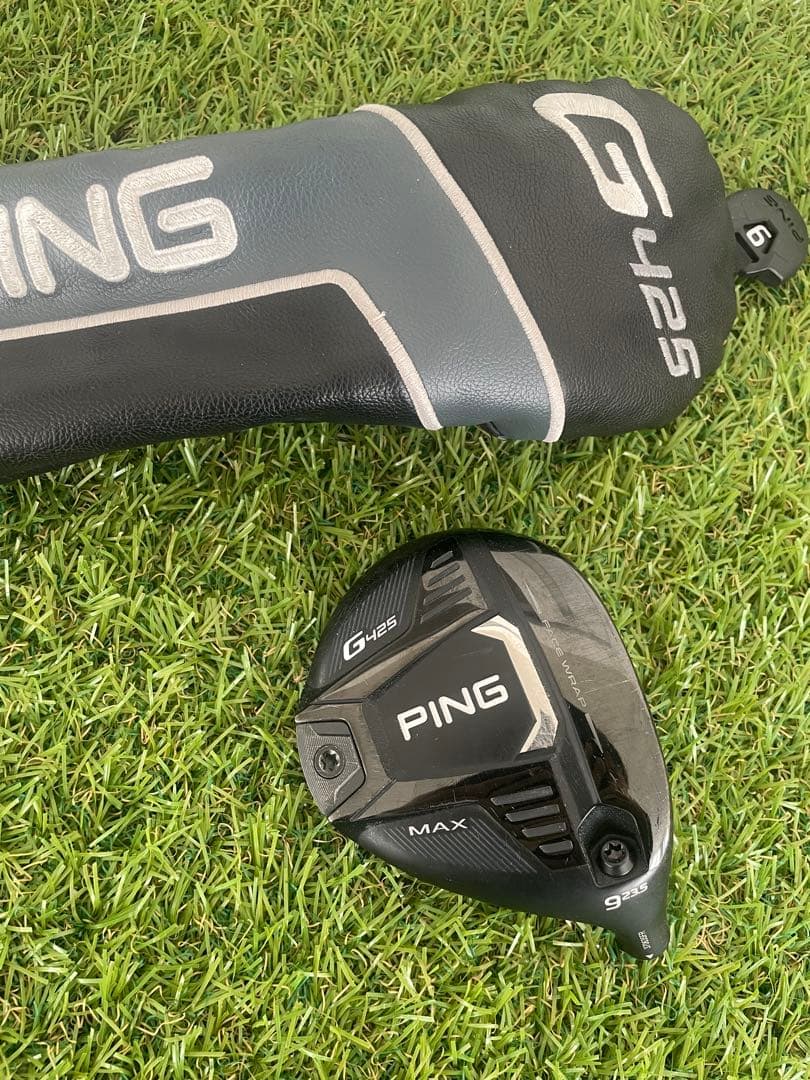PING G425 9番　ヘッドのみ　ヘッドカバー付属　ピン　フェアウェイ