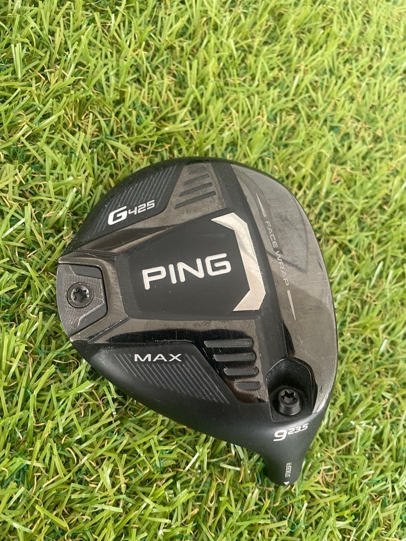 PING G425 9番　ヘッドのみ　ヘッドカバー付属　ピン　フェアウェイ