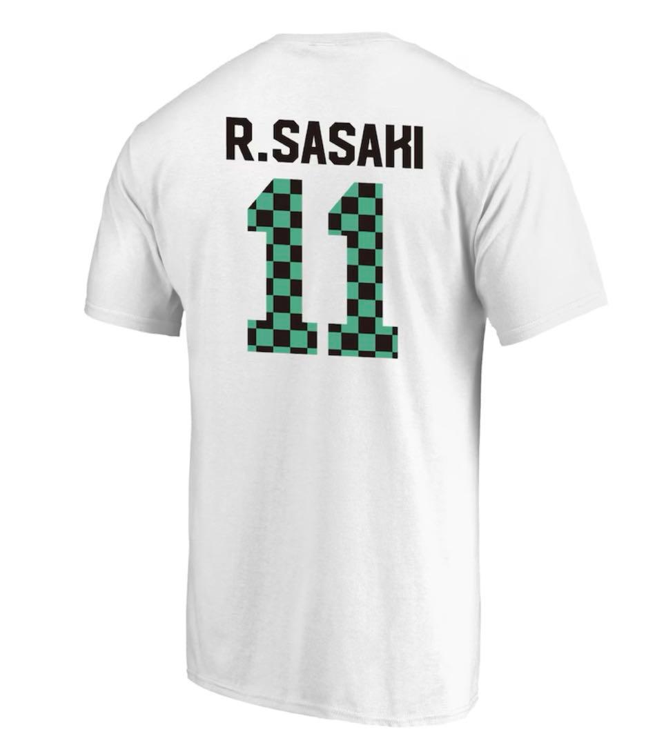 佐々木朗希Ｔシャツ鬼滅の刃ドジャースコラボ Lサイズ 限定品