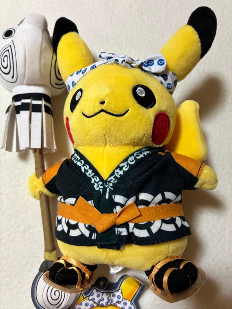 ポケモンセンター　火消しピカチュウ　ぬいぐるみ