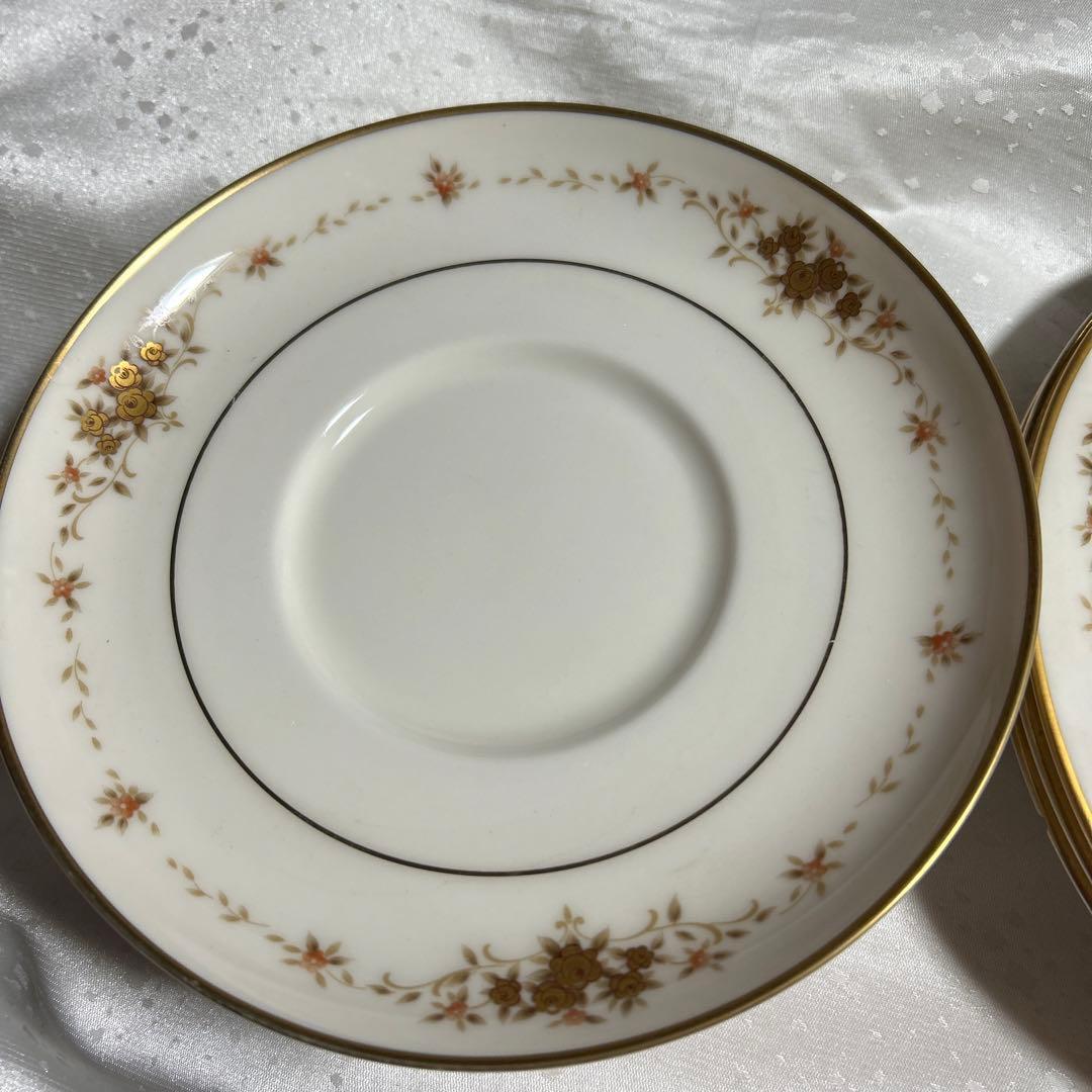 ノリタケ花柄カップ＆ソーサーセット美品