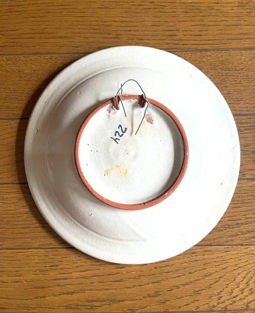 イタリア製陶器絵皿david4枚