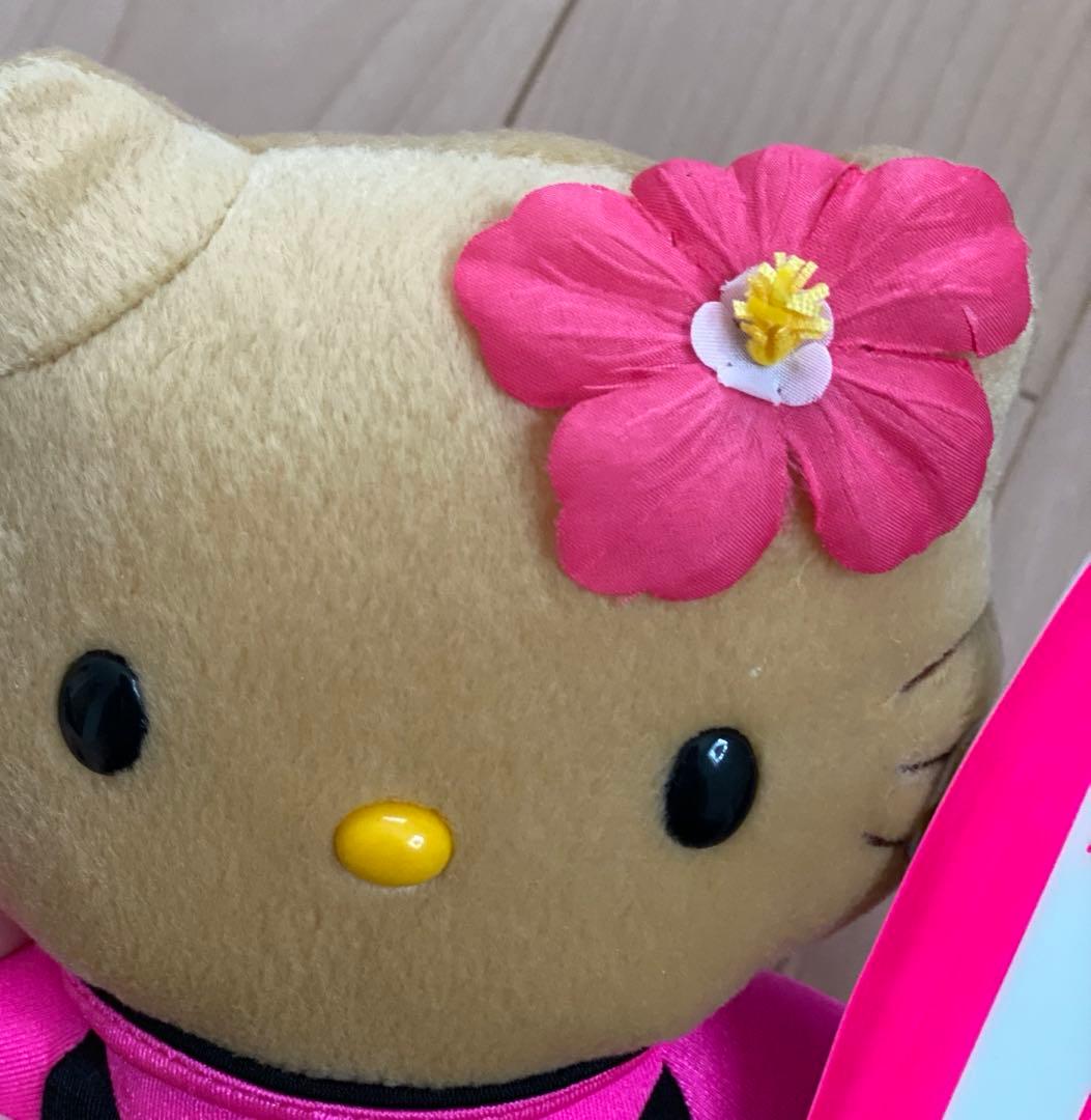 【ハワイ限定】日焼けキティ　サーファーぬいぐるみ