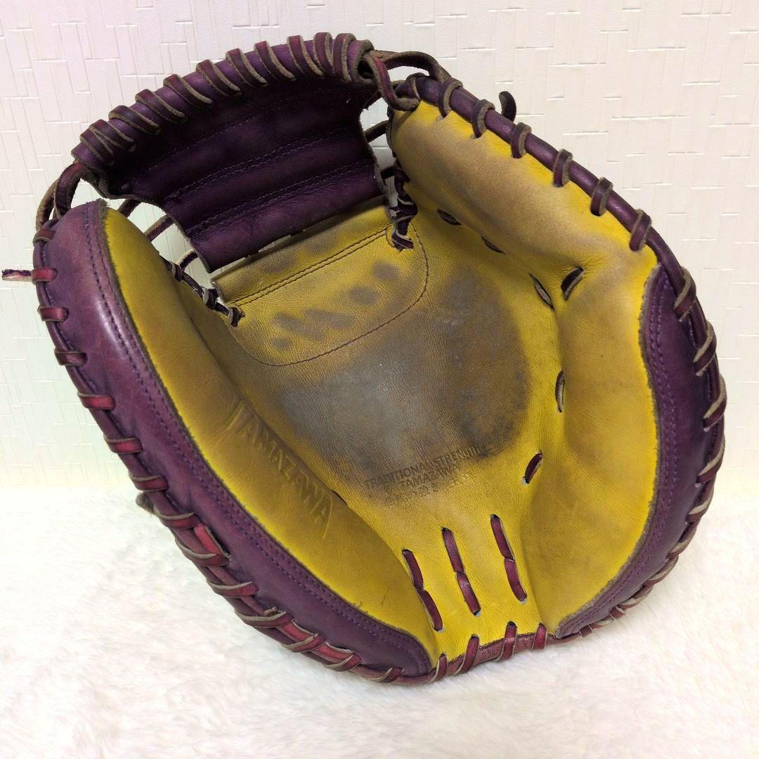 K♡玉澤 タマザワ 軟式 キャッチャーミット 完全手作り純日本製刻印有り