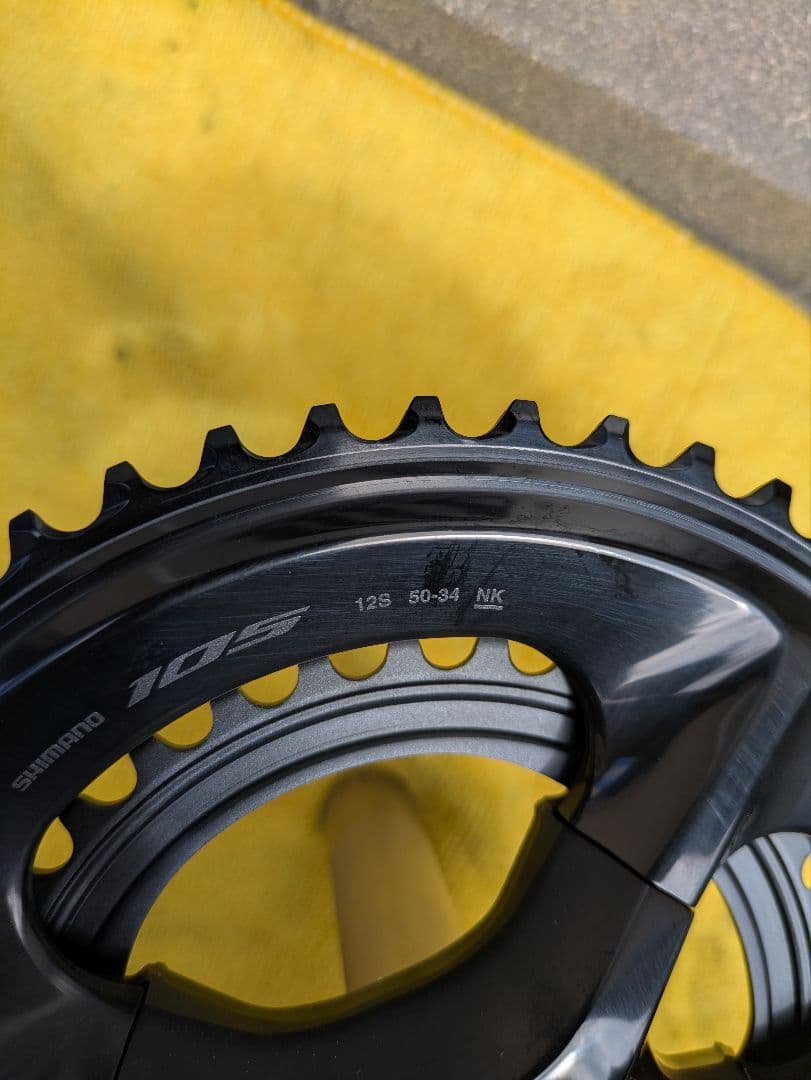 【新品未使用】シマノ　クランクセット　R7100 170mm 50-34T