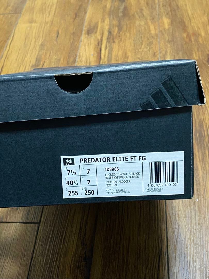 【ラスト一足！】PREDATOR ELITE FT FG 送料無料