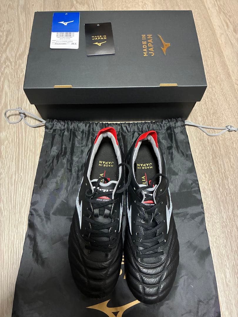 【美品】MIZUNO モレリア ネオ4 JAPAN 25.5cm
