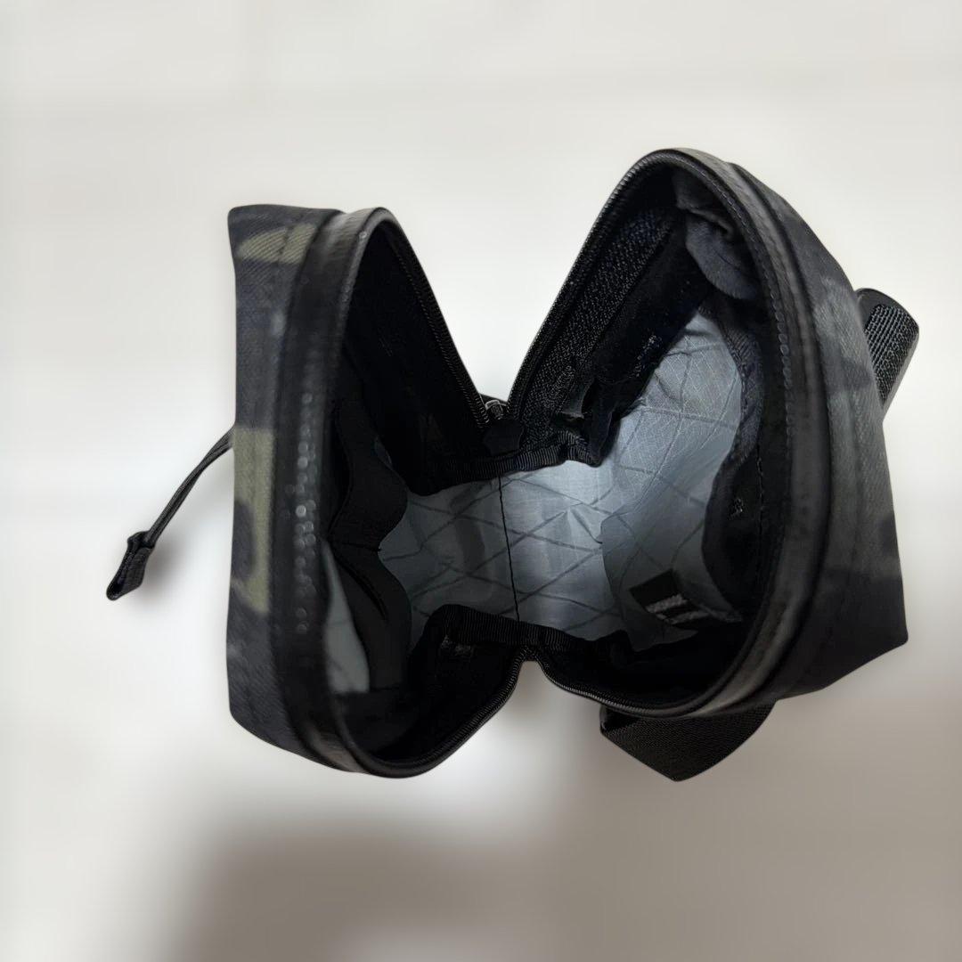 アクセサリー ILE all mountain seat bag black multicam
