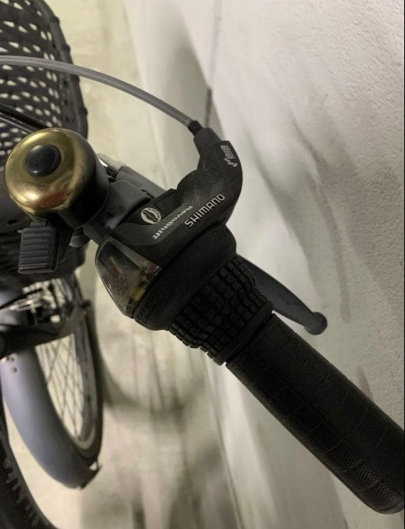 電動アシスト自転車　Air bike 2way 26インチ　カゴ付き　引取り限定