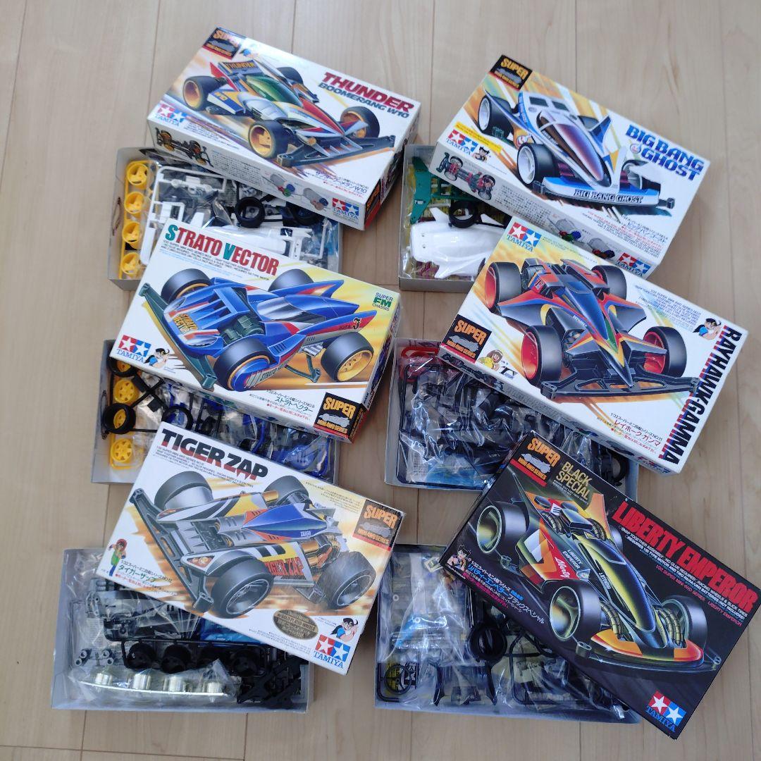 4月7日まで！【送料無料】スーパーミニ四駆 14台セット 未組立品 まとめ売り
