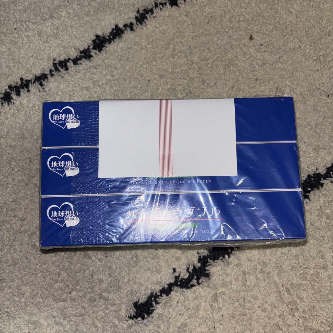ハチジュウダブル エコティッシュ 3パック入り　パチンコ