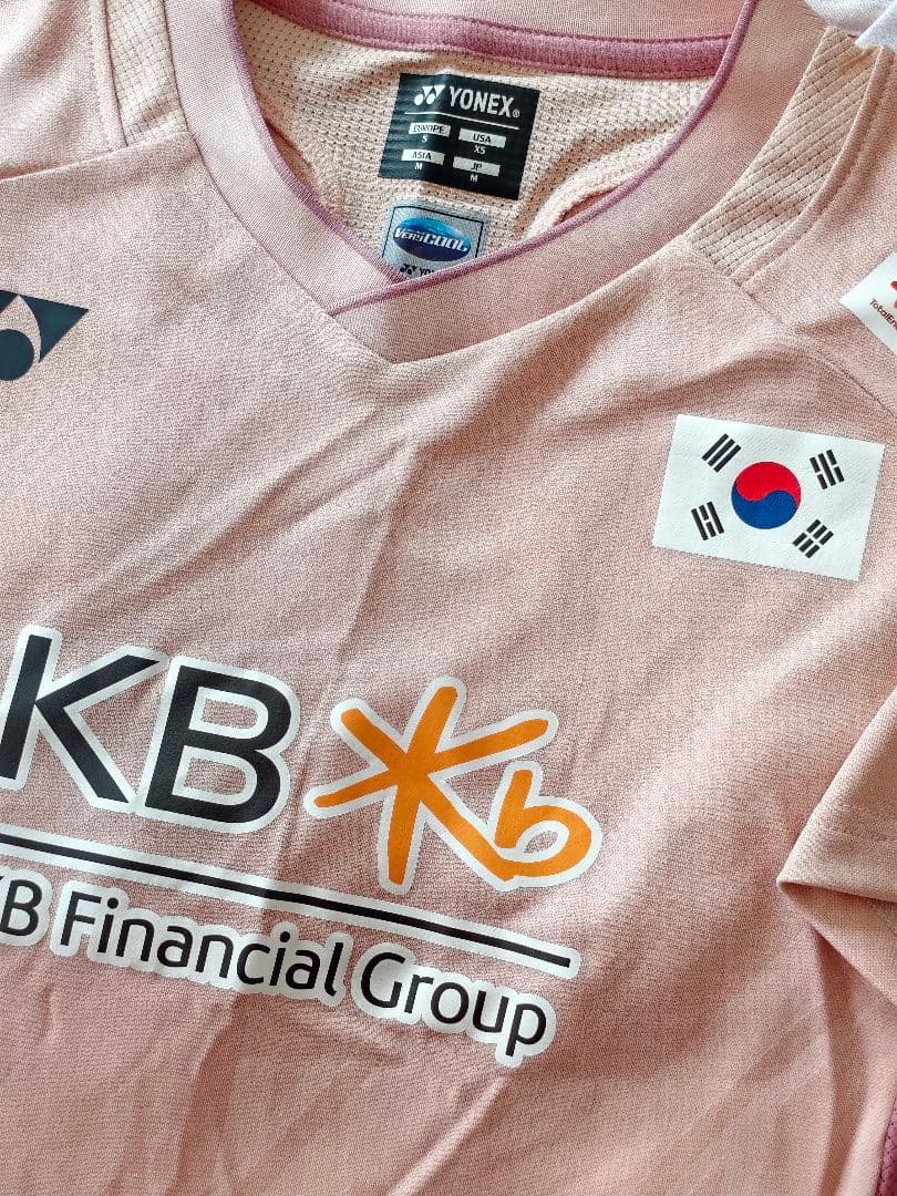 YONEX選手支給品韓国国家代表選手モデル上下セット 実業団TONAMI桃田賢斗
