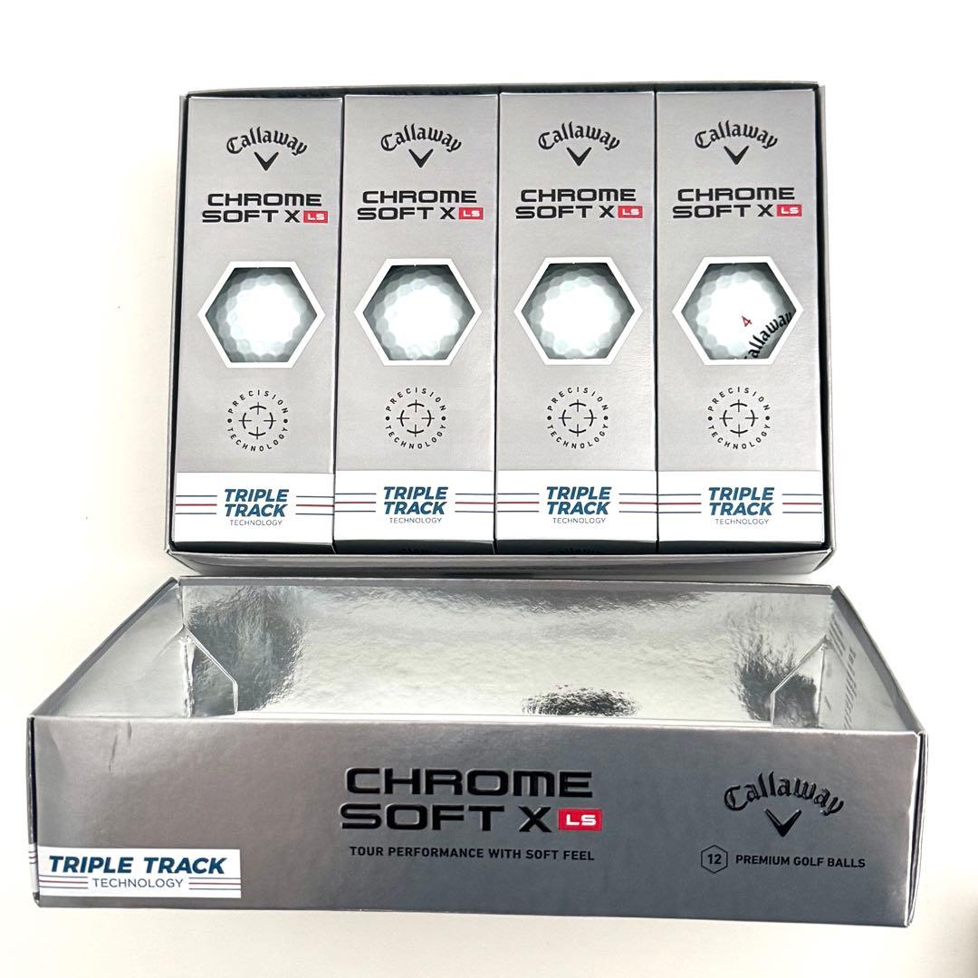 キャロウェイCHROME SOFT Ｘ LS トリプルトラック　ゴルフボール