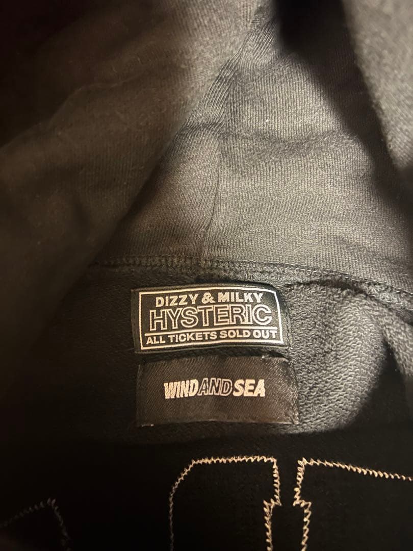 Hysteric Glamour ウィンダンシー ジャージ上下セット ブラック