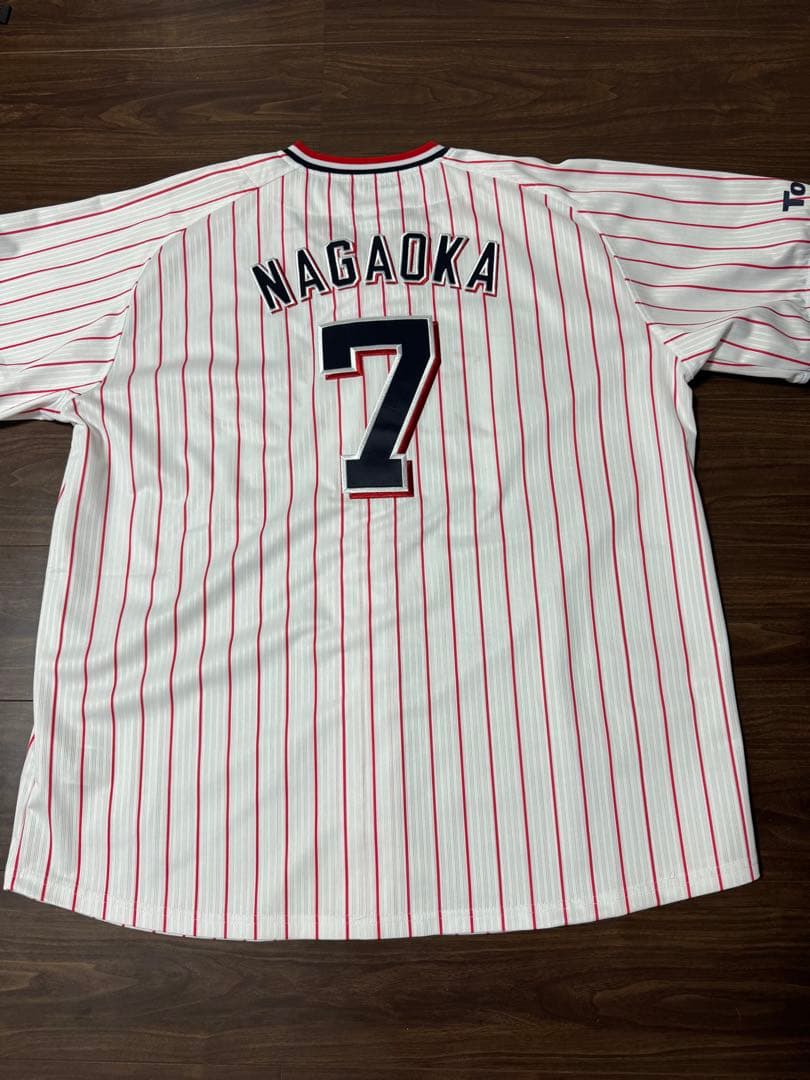 東京ヤクルトスワローズ 長岡秀樹 2024レプリカユニフォーム XLサイズ