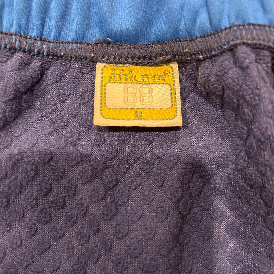 極美品ATHLETA ハーフジップジャージ上下 セットアップ ネイビー Mサイズ